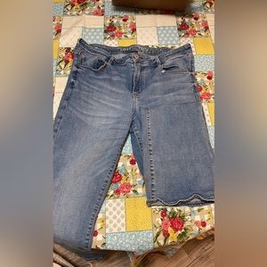 American eagle skinny kick jeans